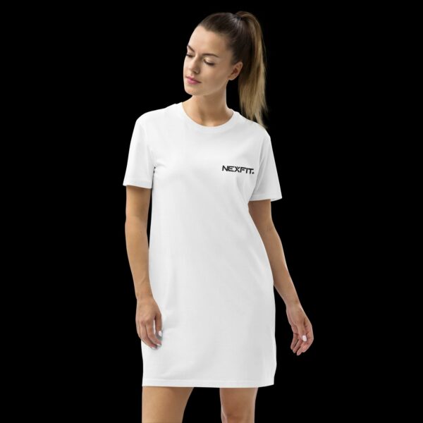 Vestito t-shirt in cotone organico